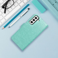 Peněženkové pouzdro MEZZO Book na Samsung Galaxy A05 Mandala  Zelený
