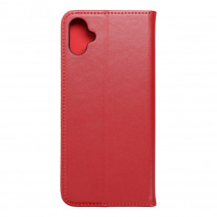 Peněženkové pouzdro Leather case SMART PRO na Samsung Galaxy A05 Elegantní  Vinově červený