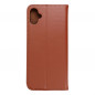 Peněženkové pouzdro Leather case SMART PRO na Samsung Galaxy A05 Elegantní  Hnědý