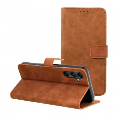Peněženkové pouzdro TENDER Book na Samsung Galaxy A05s Hnědý