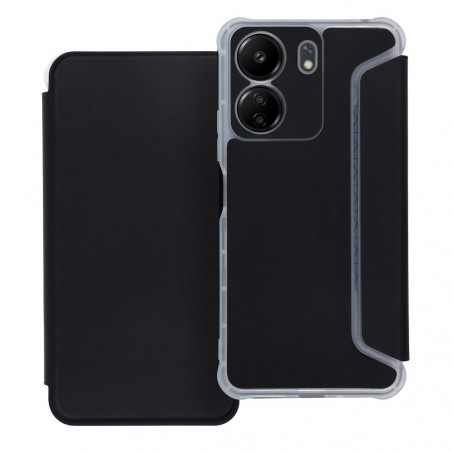 Peněženkové pouzdro Piano Book na XIAOMI Redmi 13C Černý