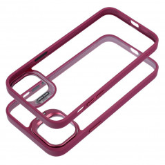 Kryt Bracket na Apple iPhone 15 Plus Tmavě fialový (purple)