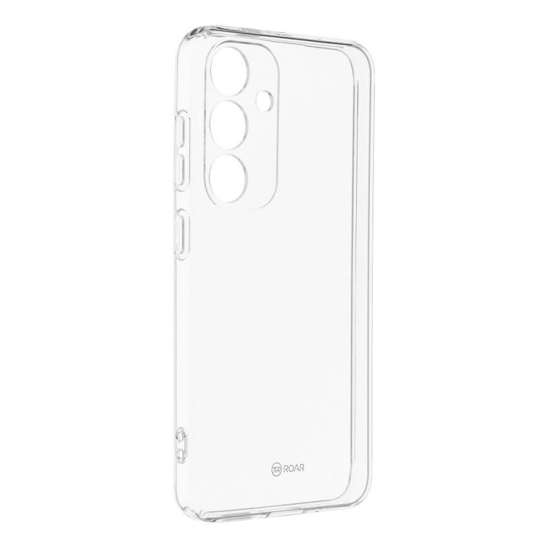 Kryt Roar Jelly Case na Samsung Galaxy S24 Průhledný
