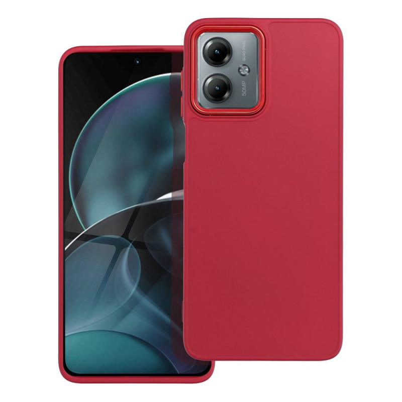 Kryt FRAME na Motorola Moto G14 Elegantní  Purpurový