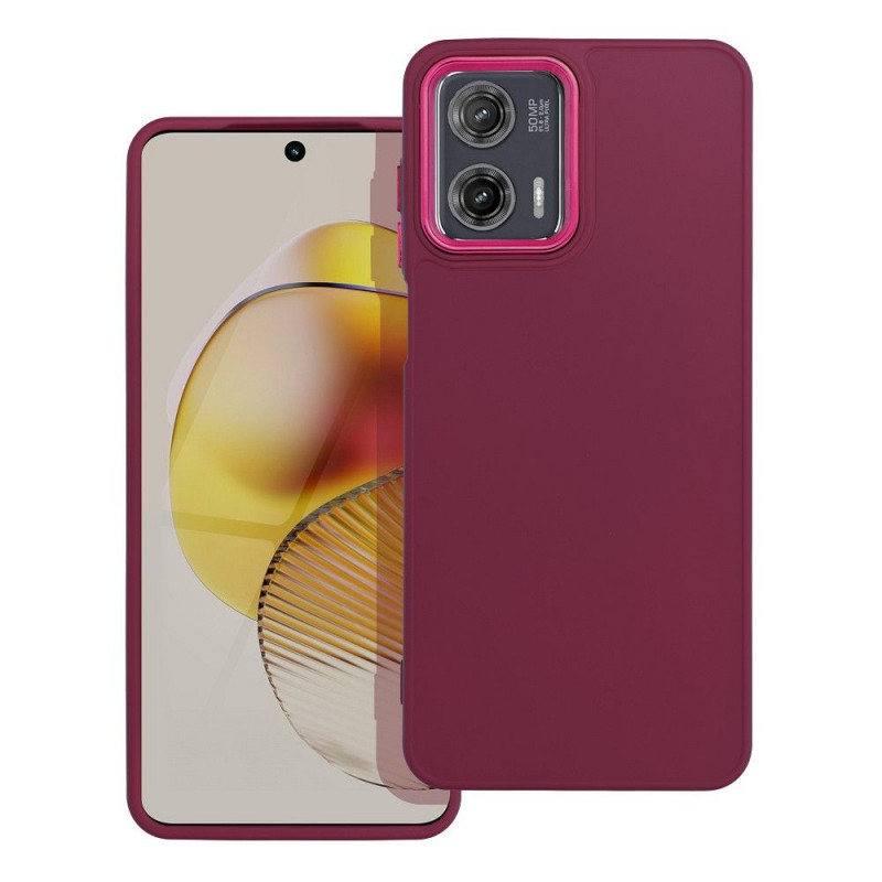 Kryt FRAME na Motorola Moto G73 Elegantní  Fialový (Purple)