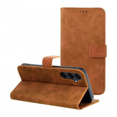 Peněženkové pouzdro TENDER Book na Samsung Galaxy A55 Hnědý