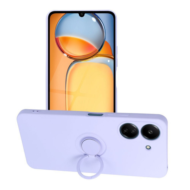 Kryt Silicone ring na XIAOMI Redmi 13C Fialový (Violet)