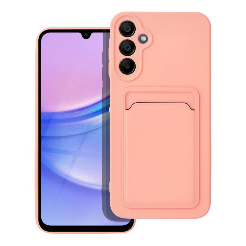 Kryt Card na Samsung Galaxy A15 5G Růžový