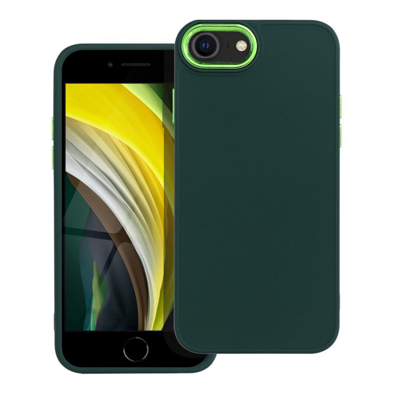 Kryt FRAME na Apple iPhone SE 2020 Elegantní  Zelený