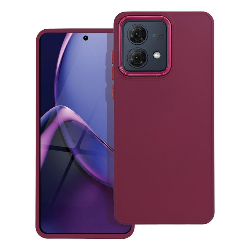 Kryt FRAME na Motorola Moto G84 Elegantní  Fialový (Purple)