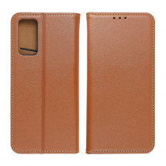 Peněženkové pouzdro Leather case SMART PRO na Samsung Galaxy A55 Elegantní  Hnědý