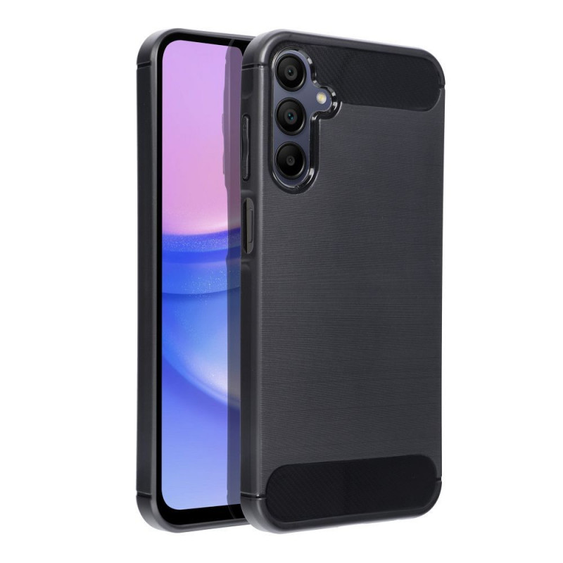 Kryt Carbon na Samsung Galaxy A15 5G Elegantní  Černý