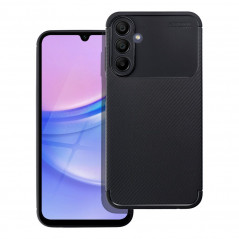 Kryt CARBON PREMIUM na Samsung Galaxy A15 5G Elegantní  Černý