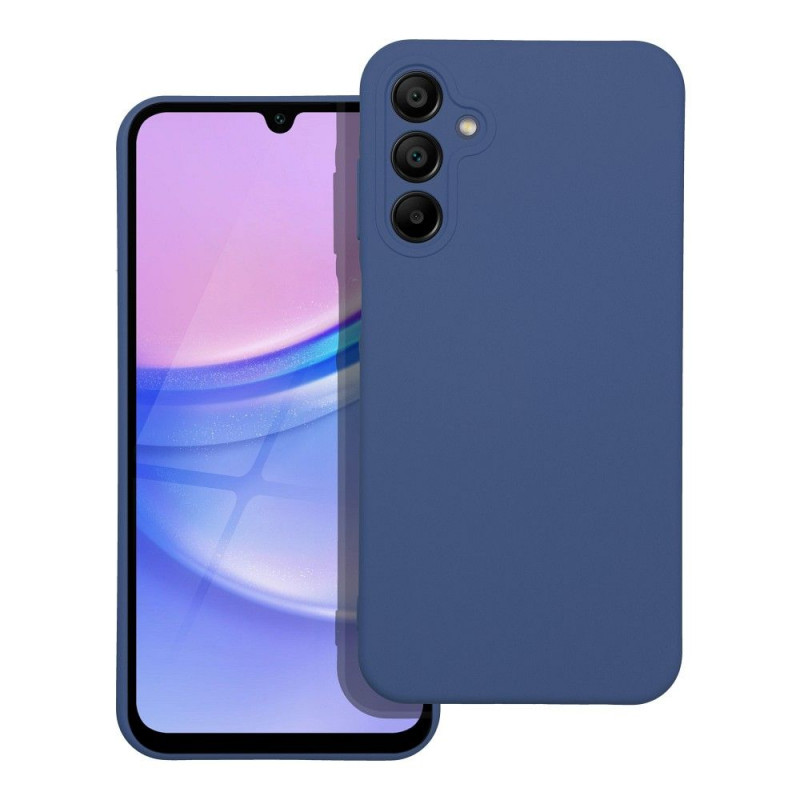 Kryt Silicone na Samsung Galaxy A15 5G Elegantní  Modrý