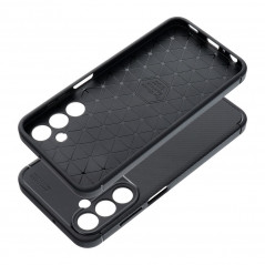 Kryt CARBON PREMIUM na Samsung Galaxy A25 5G Elegantní  Černý