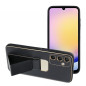 Kryt LEATHER Case Kickstand na Samsung Galaxy A25 5G Černý