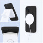 Kryt Silicone Mag Cover na Samsung Galaxy S24 PLUS MagSAFE  Černý
