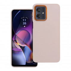 Kryt FRAME na Motorola Moto G54 Elegantní  Pudrově růžový