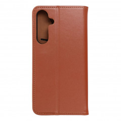 Peněženkové pouzdro Leather case SMART PRO na Samsung Galaxy A35 Elegantní  Hnědý