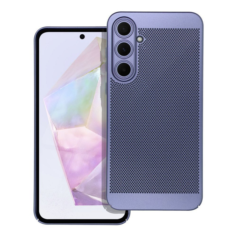Kryt Breezy na Samsung Galaxy A35 Modrý