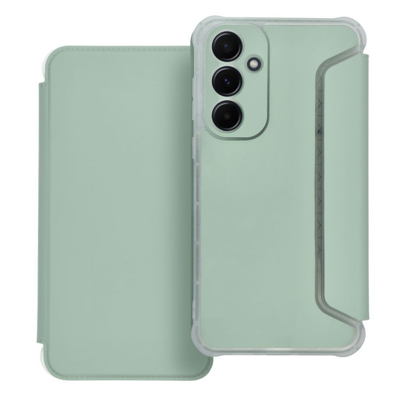 Peněženkové pouzdro Piano Book na Samsung Galaxy A55 Světle zelený