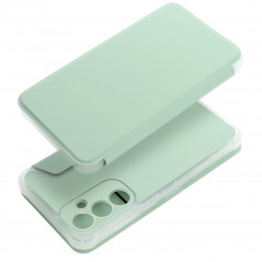 Peněženkové pouzdro Piano Book na Samsung Galaxy A55 Světle zelený