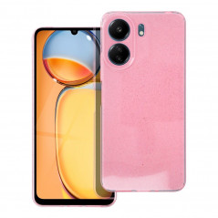 Kryt CLEAR 2mm BLINK na XIAOMI Redmi 13C Růžový