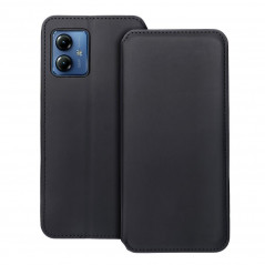 Peněženkové pouzdro Dual Pocket book na Motorola Moto G14 Černý