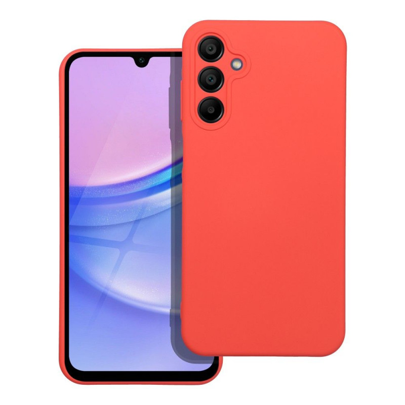 Kryt Silicone na Samsung Galaxy A15 5G Elegantní  Broskvový