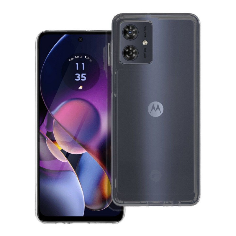 Kryt Forcell F-Protect Clear na Motorola Moto G54 Průhledný