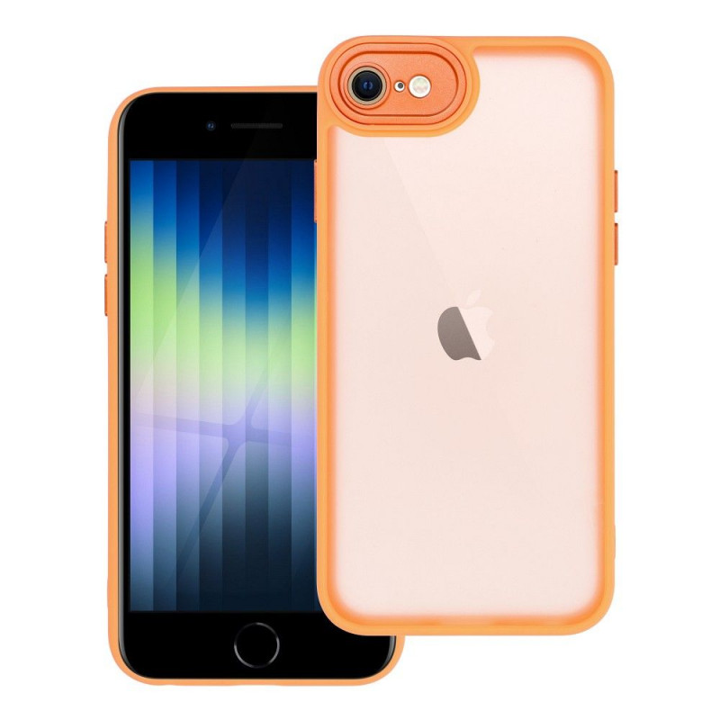 Kryt VARIETE na Apple iPhone SE 2022 5G Elegantní  Meruňkový