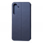 Peněženkové pouzdro Dual Pocket book na Samsung Galaxy A25 5G Tmavší modrý