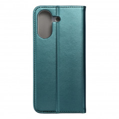 Peněženkové pouzdro Smart Magneto book na XIAOMI Redmi 13C Tmavě zelený