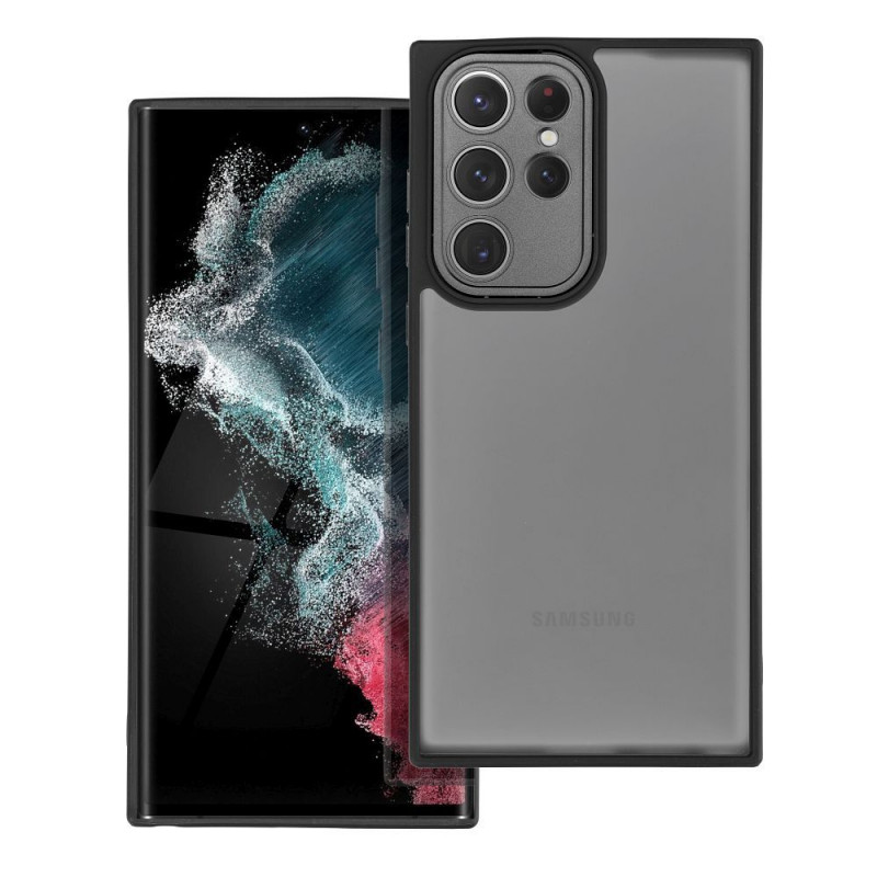 Kryt VARIETE na Samsung Galaxy S22 Ultra Elegantní  Černý