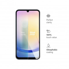 Tvrzené sklo  Blue Star 9H na Samsung Galaxy A25 5G Průhledný