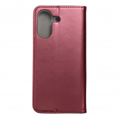 Peněženkové pouzdro Smart Magneto book na XIAOMI Redmi 13C Bordový