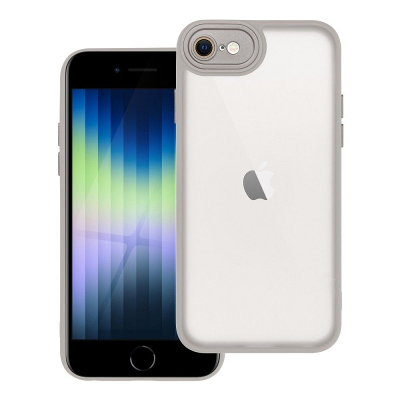Kryt VARIETE na Apple iPhone SE 2022 5G Elegantní  Ocelový