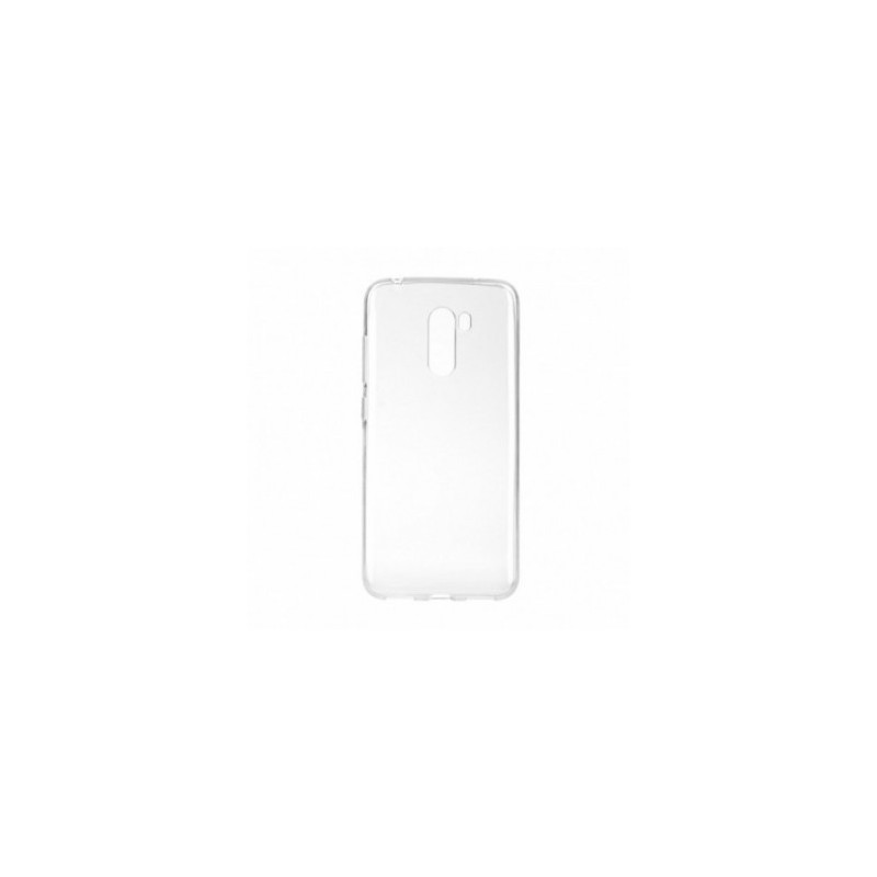 Ultra Slim 0,5mm na XIAOMI Pocophone F1 Silikonový kryt, obal Průhledný