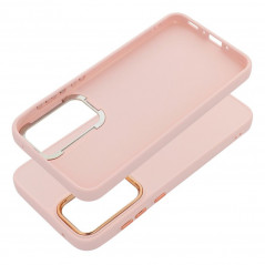 Kryt FRAME na Samsung Galaxy A35 Elegantní  Pudrově růžový
