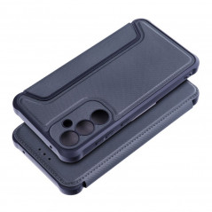 Peněženkové pouzdro Razor Book na Samsung Galaxy A55 Uhlíkové vlákno, Karbonový vzor  Modrý