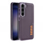 Kryt MILANO na Samsung Galaxy A55 Tmavě fialový (purple)