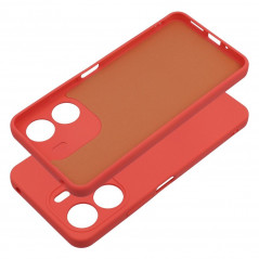 Kryt Silicone na XIAOMI Redmi 13C Elegantní  Broskvový