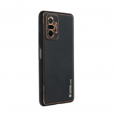 Kryt LEATHER na XIAOMI Redmi 13C Černý