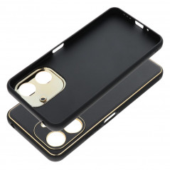 Kryt LEATHER na XIAOMI Redmi 13C Černý