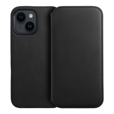 Peněženkové pouzdro Dual Pocket book na XIAOMI Redmi 13C Černý