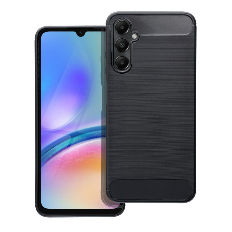 Kryt Carbon na Samsung Galaxy A05s Elegantní  Černý
