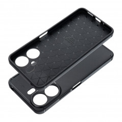 Kryt CARBON PREMIUM na XIAOMI Redmi 13C Elegantní  Černý