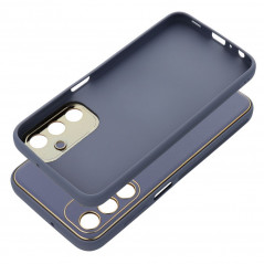 Kryt LEATHER na Samsung Galaxy A25 5G Modrý