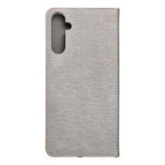 Peněženkové pouzdro LUNA Book Gold na Samsung Galaxy A05s Elegantní  Stříbrný