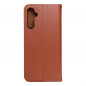 Peněženkové pouzdro Leather case SMART PRO na Samsung Galaxy A05s Elegantní  Hnědý
